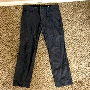Banana Republic Sloan pant. Dark grey.